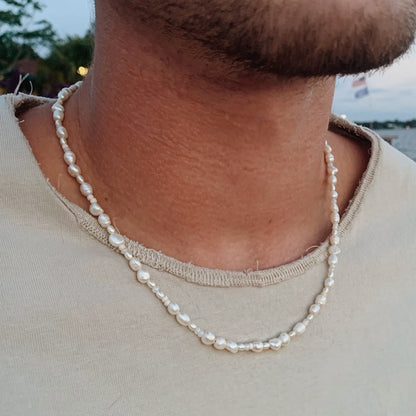 Tiny Freshwater Pearl Necklace